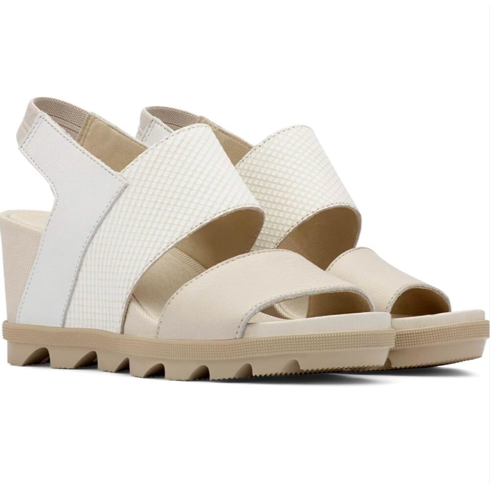 Sorel Joanie II Slingback wedge platform women's sz 8 seasalt $159